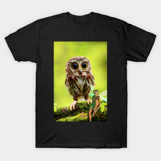 Who's Looking At Hoo T-Shirt by EddieChristian